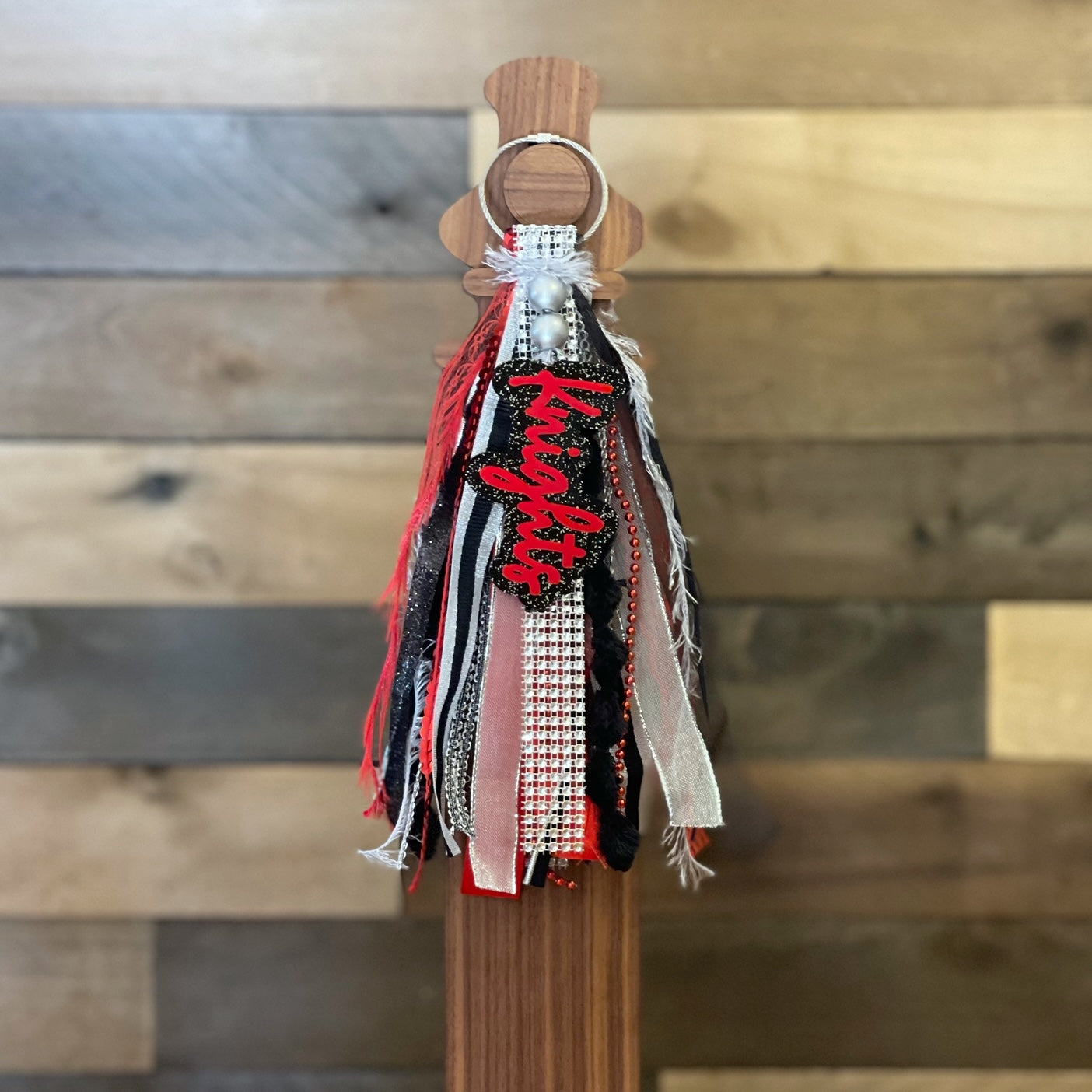 Knights Tassel Bag Tag