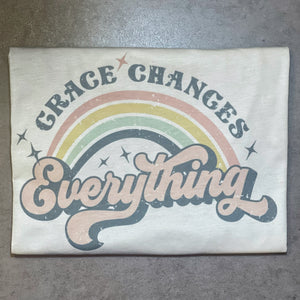 Retro Grace Changes Everything Sublimation-PREORDER