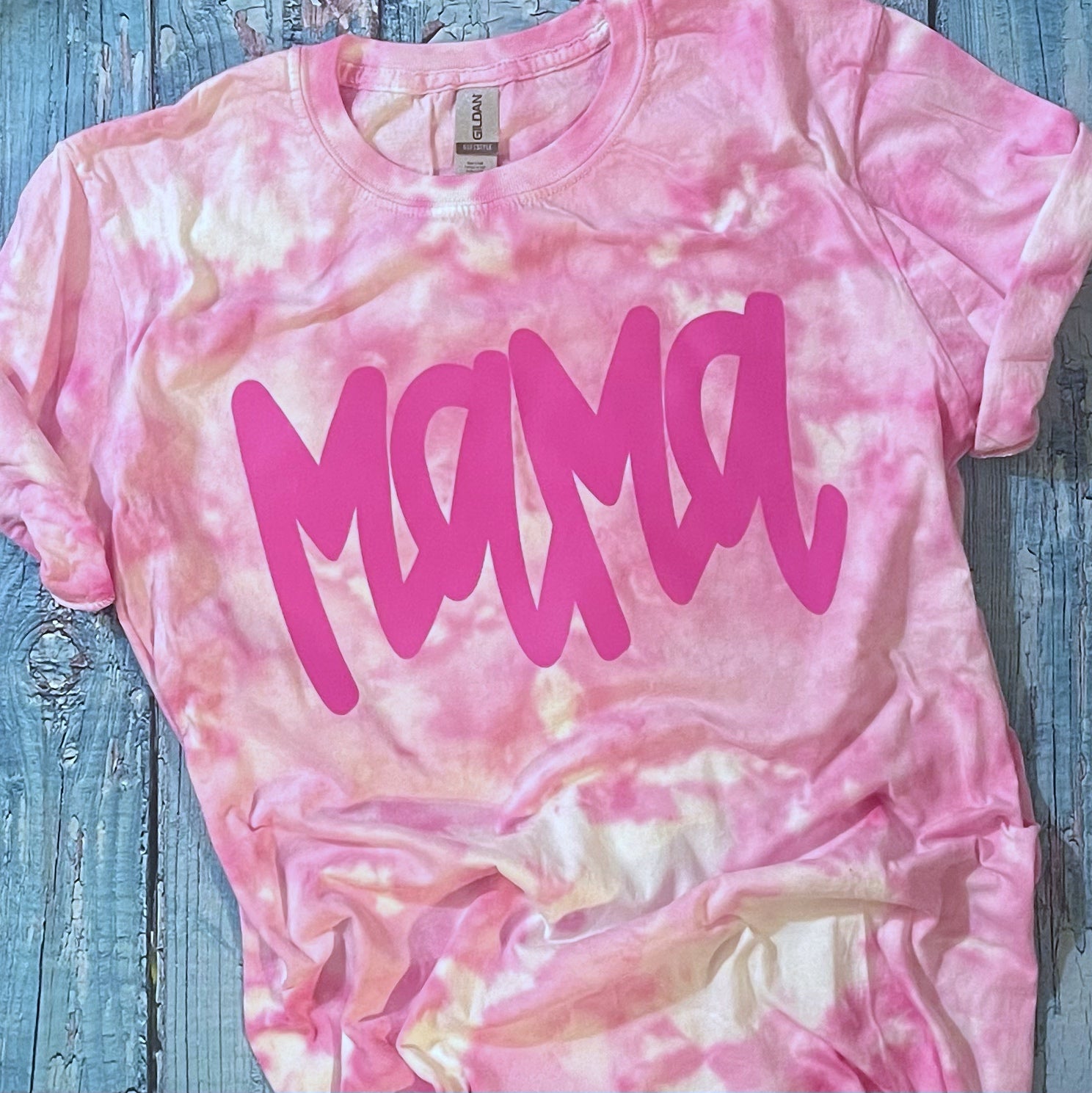 Size Medium: Pink Tie Dye: Pink Mama (Ethan)