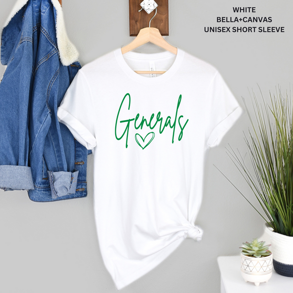 Generals With Heart-Green: Preorder