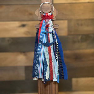 Nautical Tassel Bag Tag