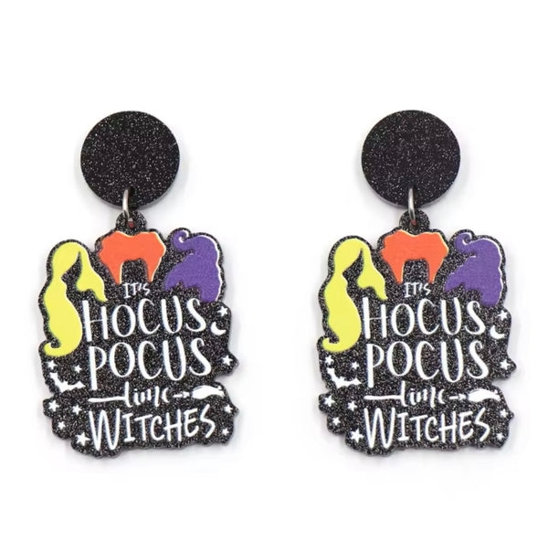 It's HP Time Witches Acrylic Earrings