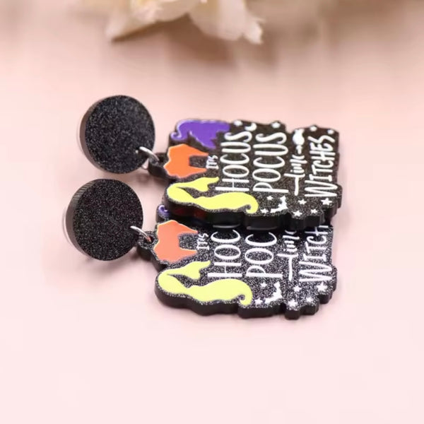 It's HP Time Witches Acrylic Earrings