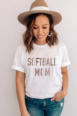 Softball Mom (Half Leopard)