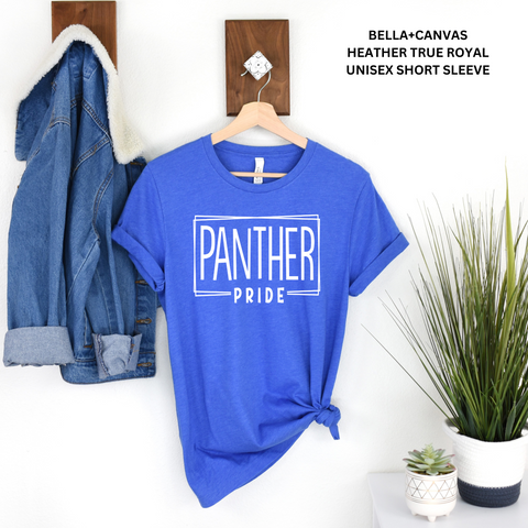 Panther Pride-White Design: Preorder