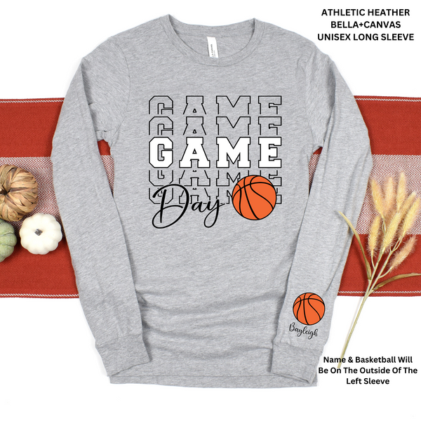 Basketball Game Day With Custom Sleeve: Preorder