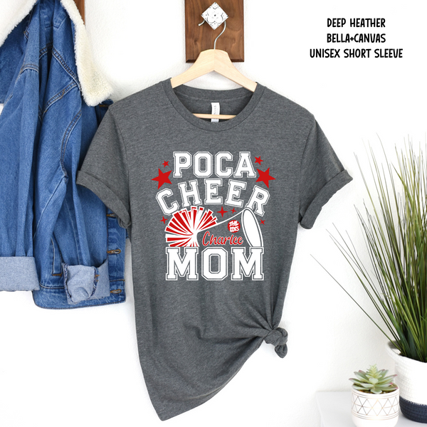 Custom Name-Poca Cheer Mom