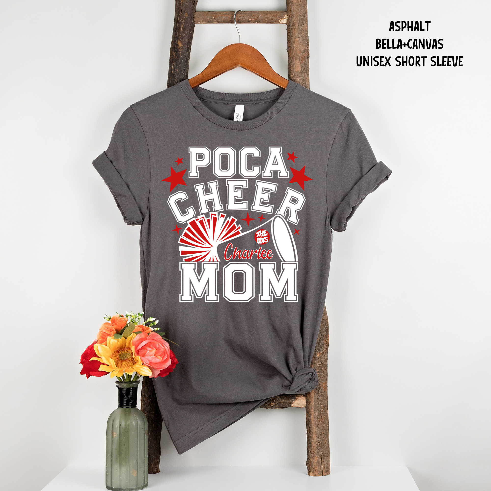 Custom Name-Poca Cheer Mom