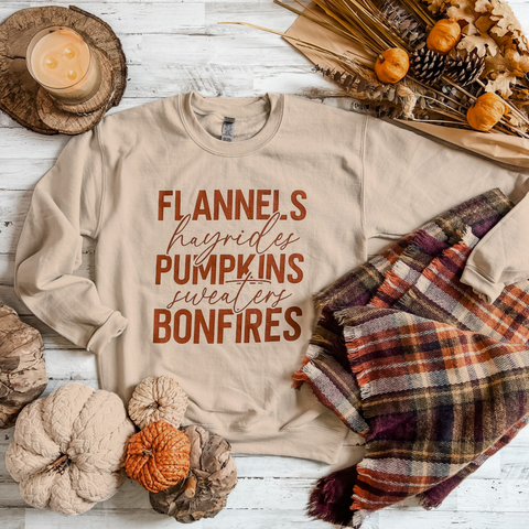 Fall Words: Sweatshirt: Sale