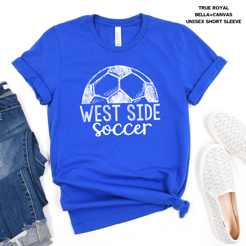 West Side Soccer: White Design: Preorder