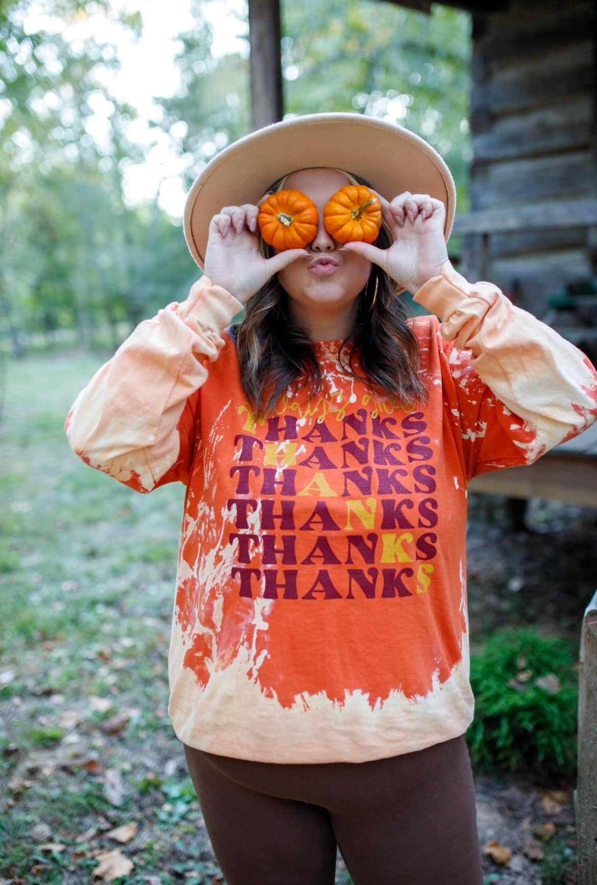 Always Give Thanks: Long Sleeve: Sale