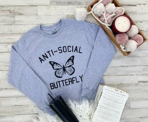 Anti-Social Butterfly: Long Sleeve: Sale