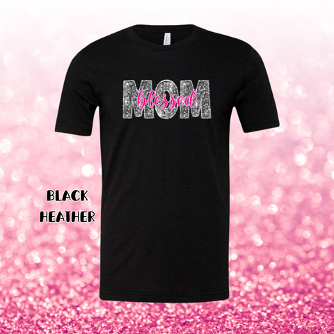 Silver Blessed Pink Mom: PREORDER