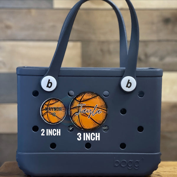 Custom Basketball Bag Tag