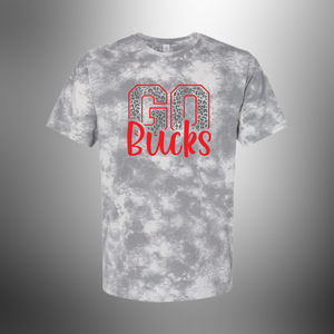 Go Bucks On Grey Tie Dye-PREORDER