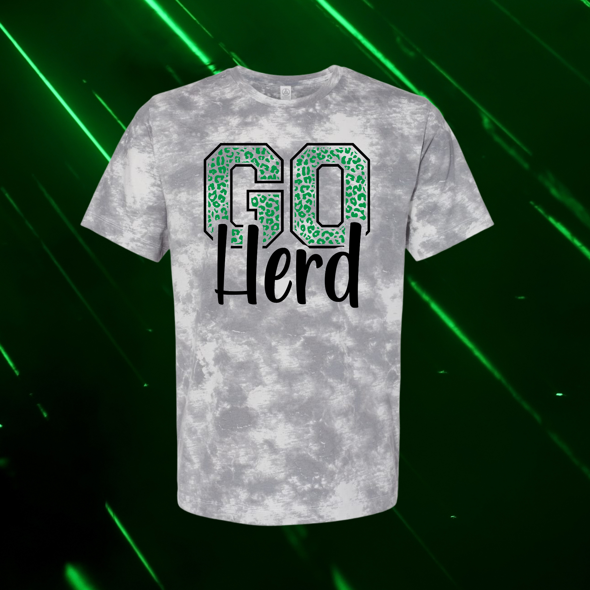 Go Herd On Grey Tie Dye-PREORDER