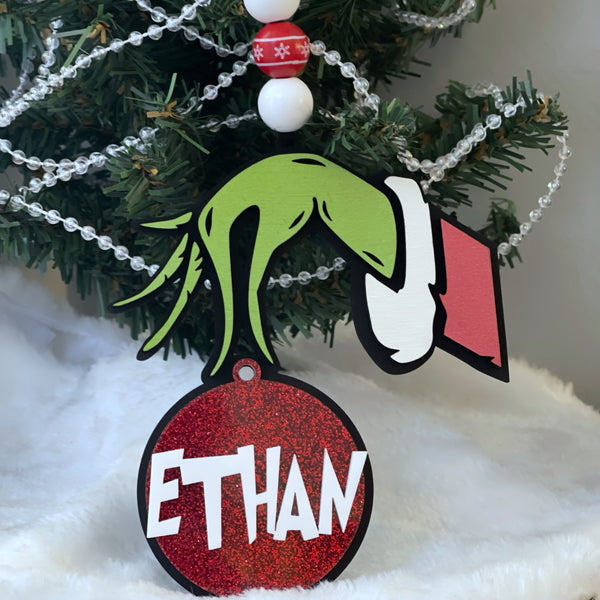 G Man Custom Ornament