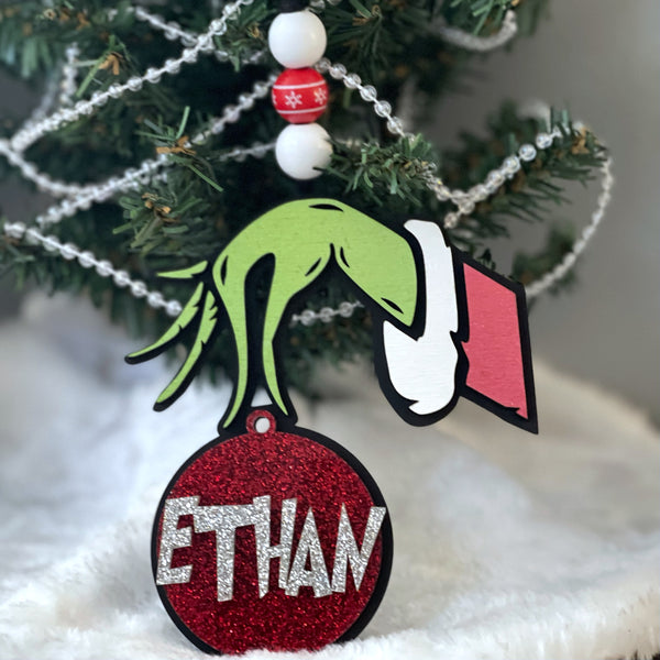 G Man Custom Ornament