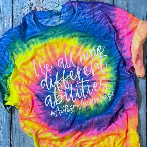 We All Have Different Abilities Tee