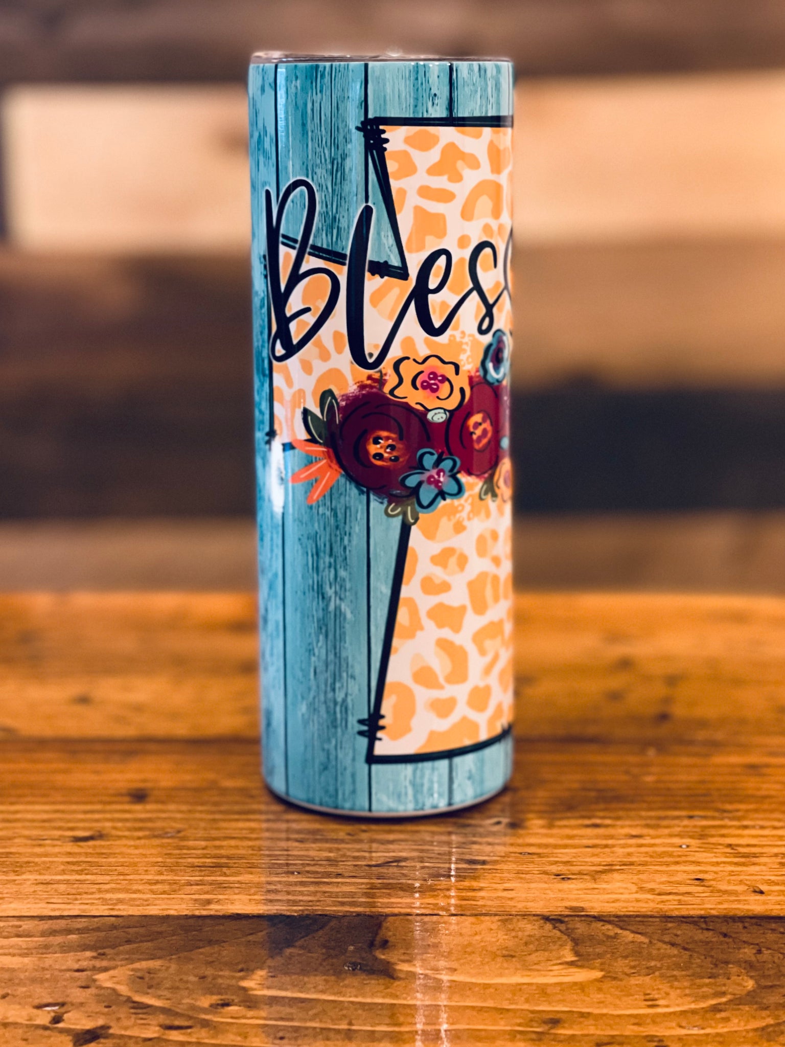 Blessed 20oz Skinny Tumbler