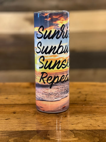 Sunrise 20oz Skinny Tumbler