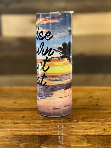 Sunrise 20oz Skinny Tumbler