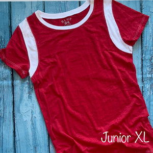 Size Junior XL Short Sleeve Tee (Ethan)