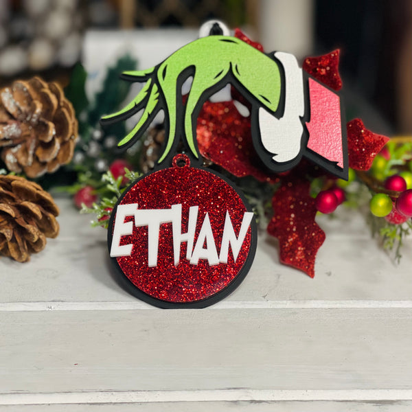 G Man Custom Ornament