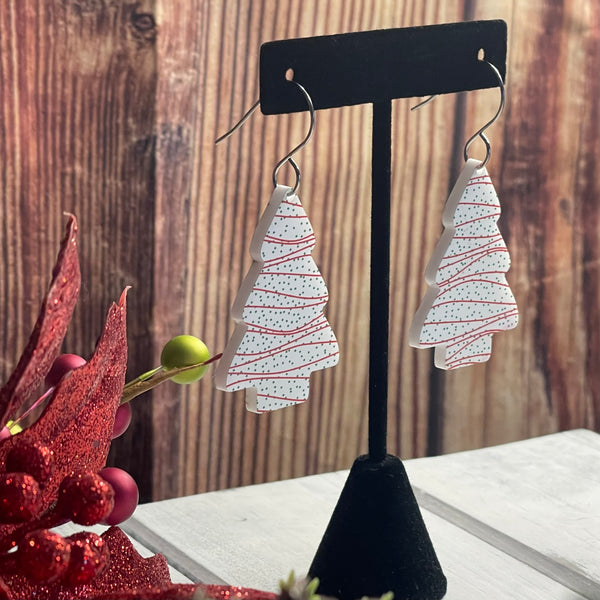 Snack Cake Dangle Earrings