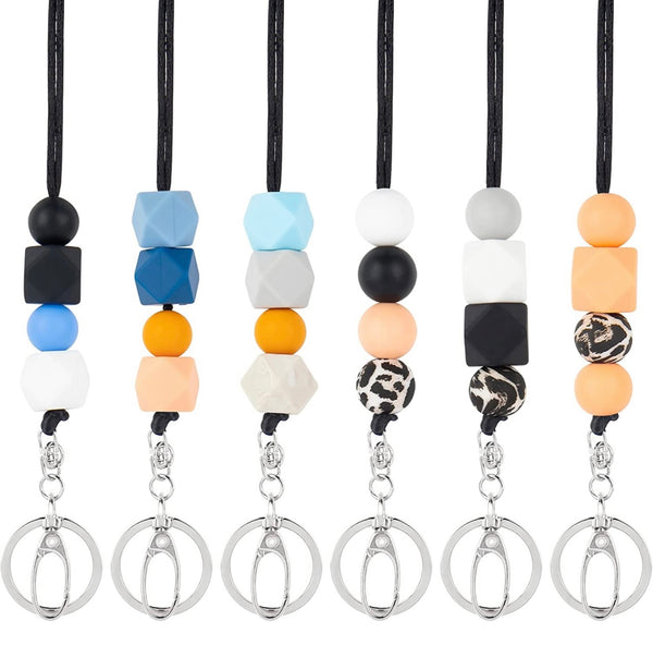 Silicone Bead Lanyards