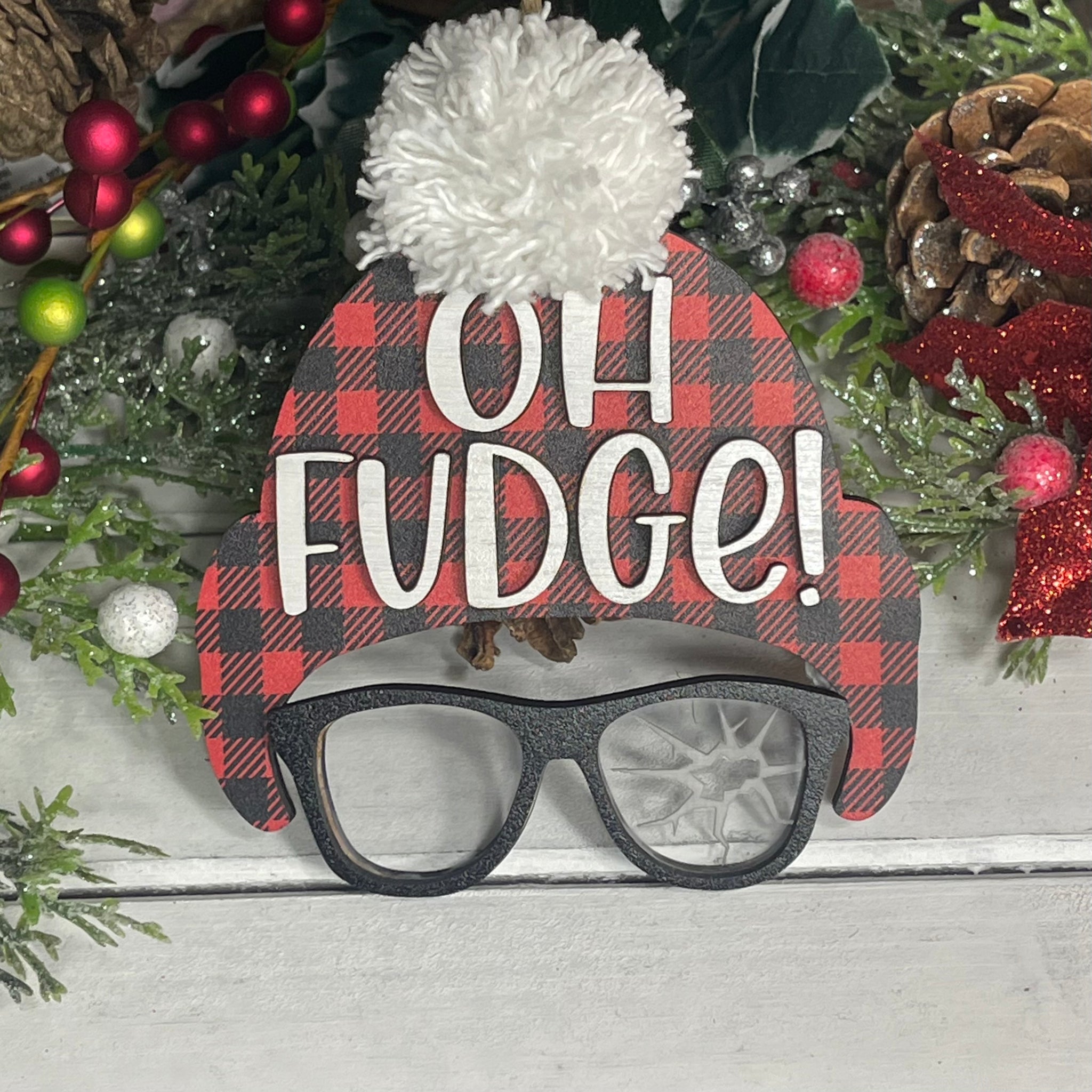 Oh Fudge Ornament