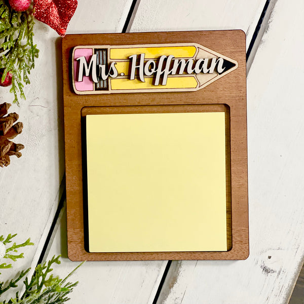 Custom Sticky Note Holder