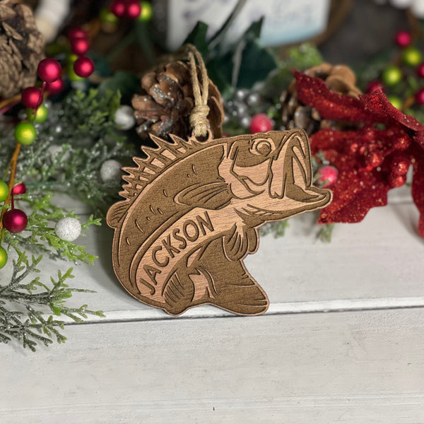 Custom Fish(ing) Ornament