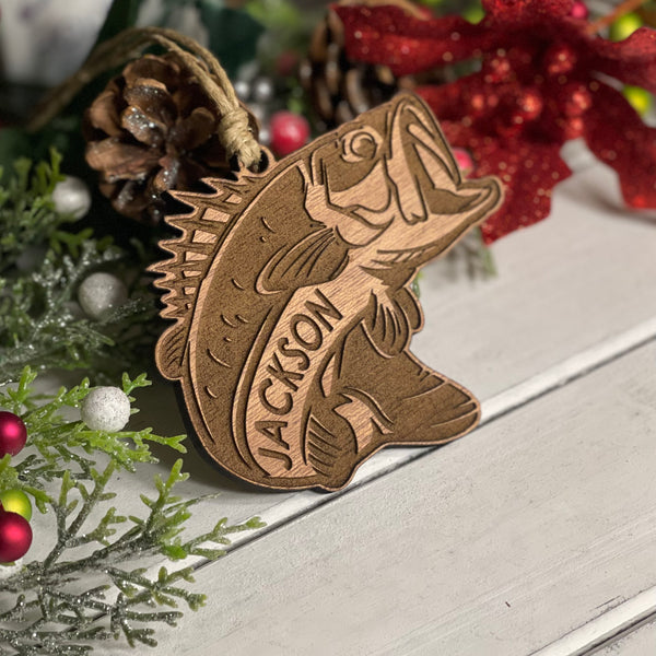 Custom Fish(ing) Ornament