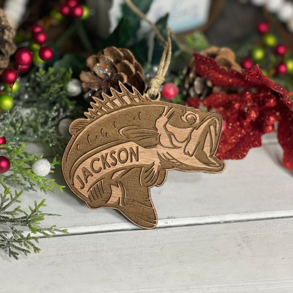 Custom Fish(ing) Ornament