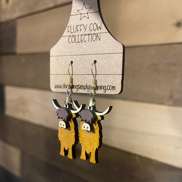 Fluffy Cow Collection: Dangles