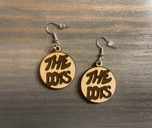 "The Dots" Laser Engraved Earrings