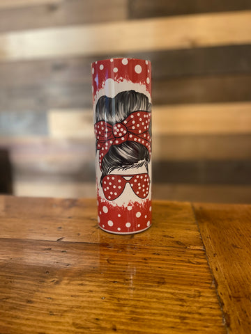 Polka Dot 20oz Skinny Tumbler