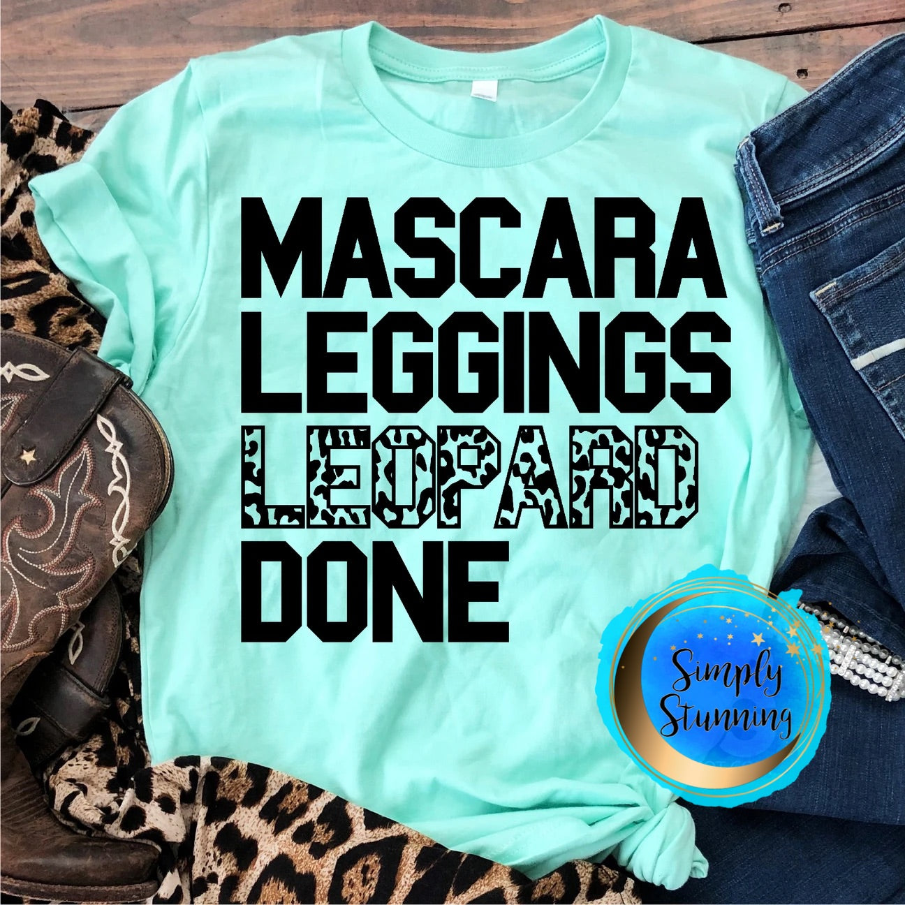 Mascara Leggings Leopard Done