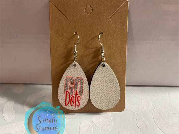 Go Dots (2) Teardrop Earrings