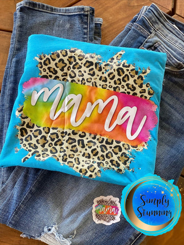 Mama Leopard/Tie Dye