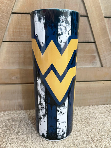 WV 20oz Skinny Tumbler