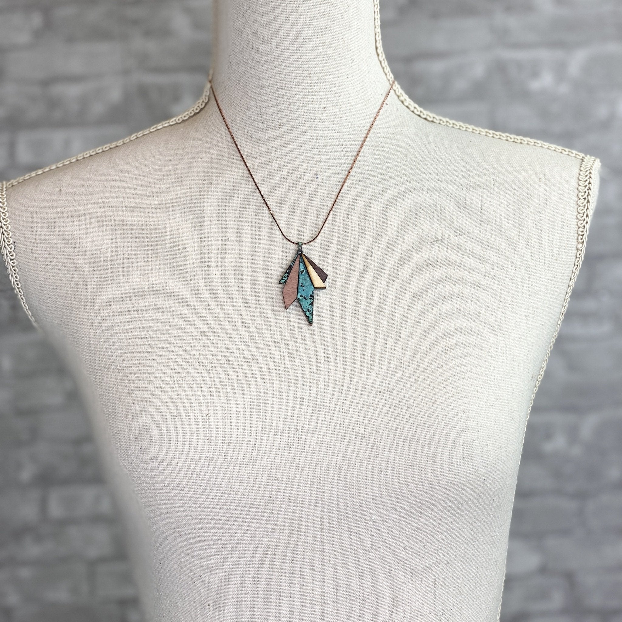 Inca Necklace Set-Turquoise-Final Sale: No Returns/Exchanges